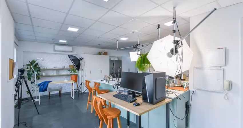 Linda sala comercial no thera faria lima - pinheiros - são paulo - sp