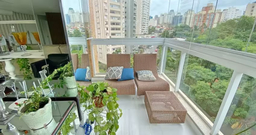 Apto alto padrão - chácara klabin - 217 m² - 4 dorm sendo 3 suites