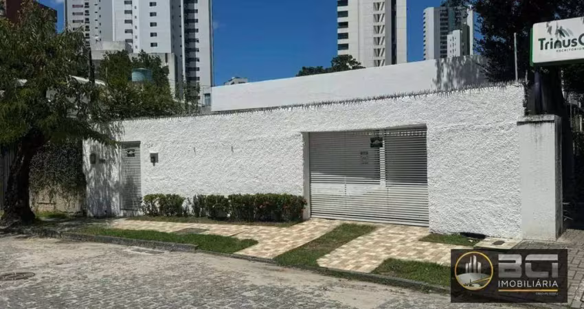Casa com 4 dormitórios à venda, 250 m² por r$ 1.390.000,00 - casa forte - recife/pe
