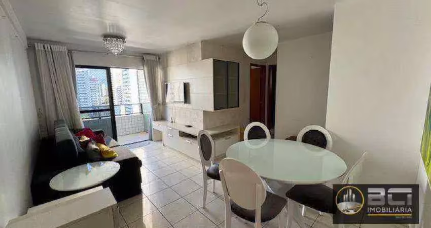 Apartamento com 2 dormitórios para alugar, 62 m² por r$ 3.800,00/mês - rosarinho - recife/pe