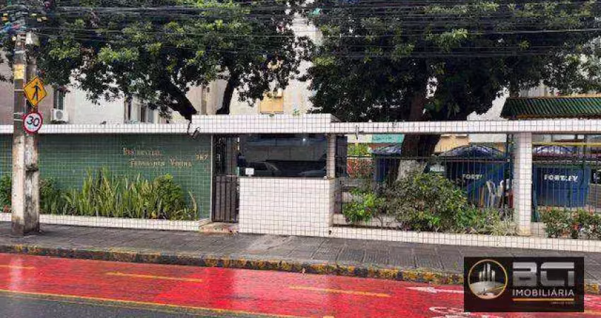 Apartamento com 2 quartos para alugar, 70 m² por r$ 2.400/mês - boa vista - recife/pe