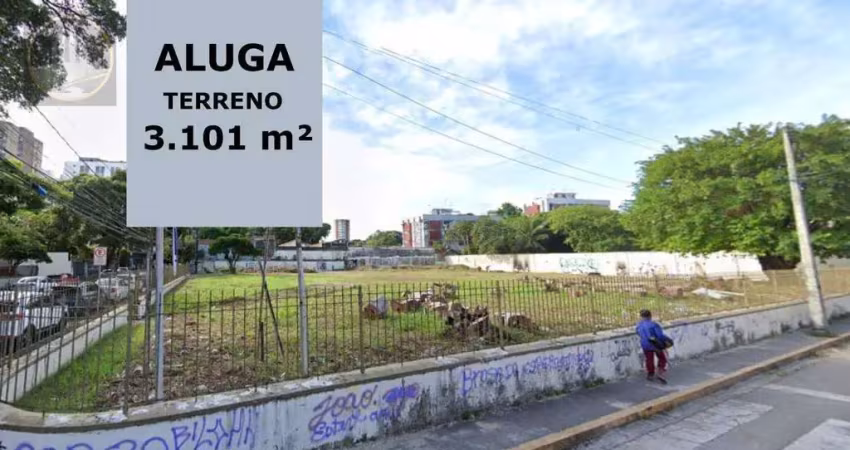 Terreno para alugar, 3101 m² por r$ 13.134,00/mês - soledade - recife/pe