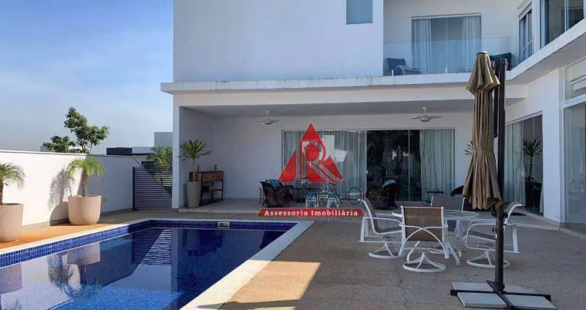 Casa com 4 dormitórios , 550 m² por r$ 3.900.000 - condomínio residencial giverny