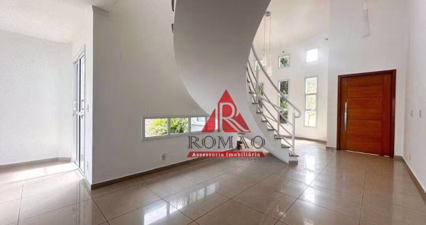 Casa com 3 suítes R$ 1.800.000 ou aluguel por R$ 7.700/mês - Condomínio Lago da Boa Vista