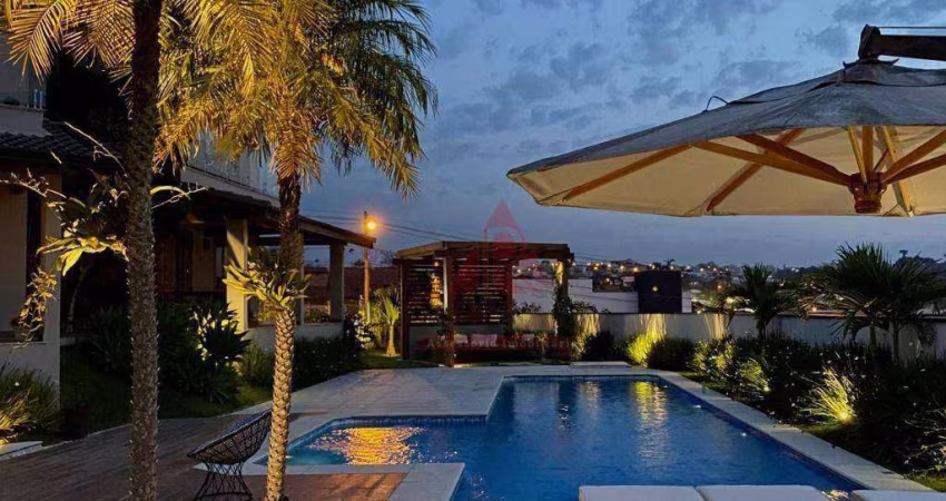 Casa com 5 suítes, 600 m²  R$ 3.500.000 - Condomínio Village Ipanema