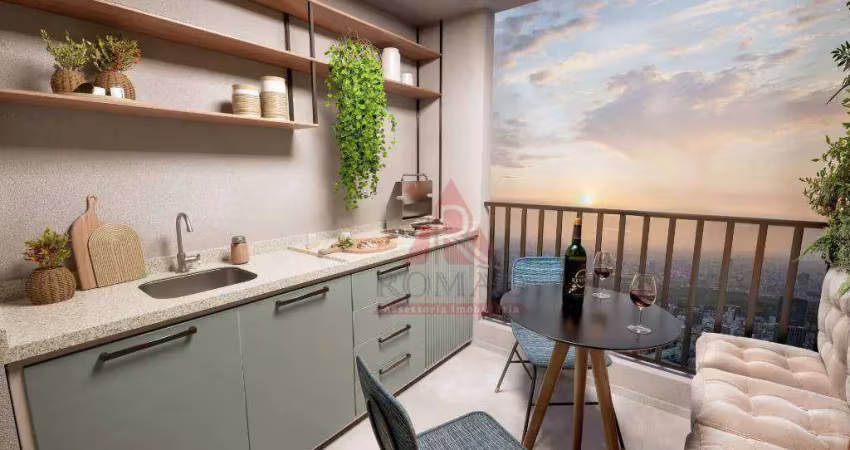 Apartamento com 2 dormitórios 60 m² por R$ 429.500 - Parque Campolim