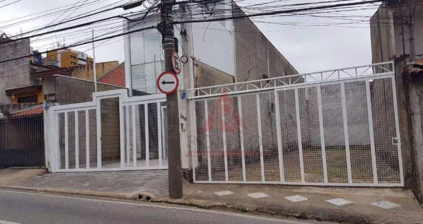 Salão para alugar, 196 m² por r$ 7.100/mês - jardim ana maria -