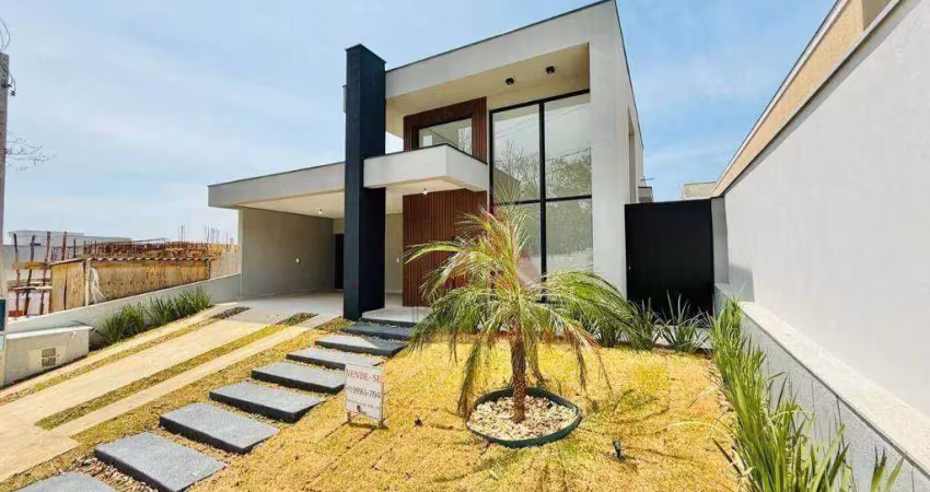 Casa com 3 suítes r$ 1.429.000 - condomínio residencial villa verona