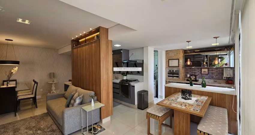 Apartamento de 90m² - 02 suítes em Alphaville - Impecável!