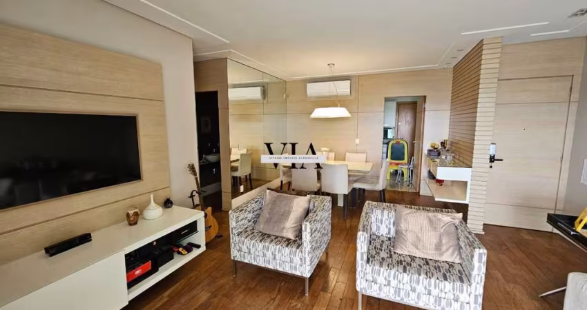 Apartamento com 03 suítes e VISTA LIVRE condomínio Resort Tamboré