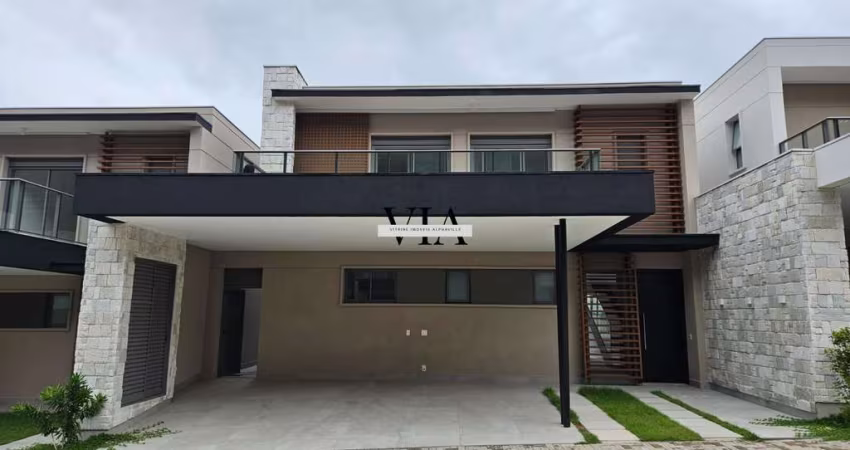 More no condomínio Singular Alphaville - Casa de 310m² - 04 Suítes