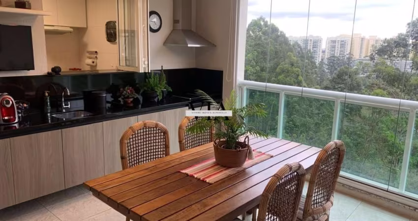 APARTAMENTO MODERNO DE 156M² NO CONDOMÍNIO PREMIUM TAMBORÉ