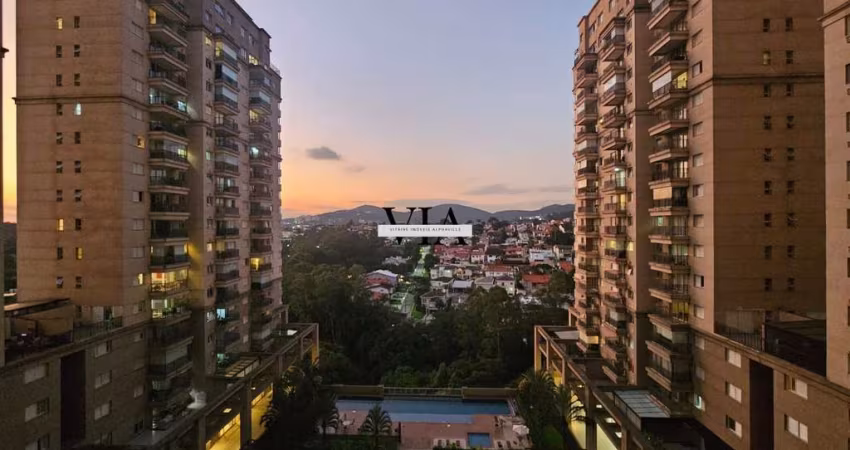 Apartamento de 107m² no condomínio Alpha Park - Vista Livre