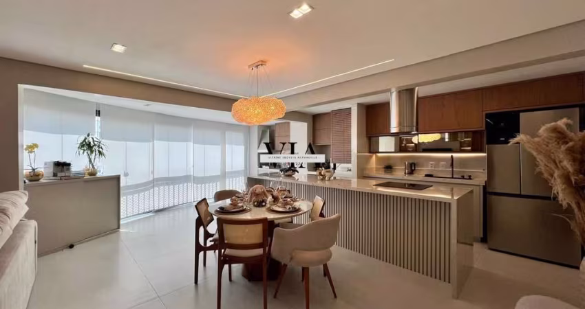 Apartamento MODERNO de 97m² no condomínio Bellagio em Alphaville