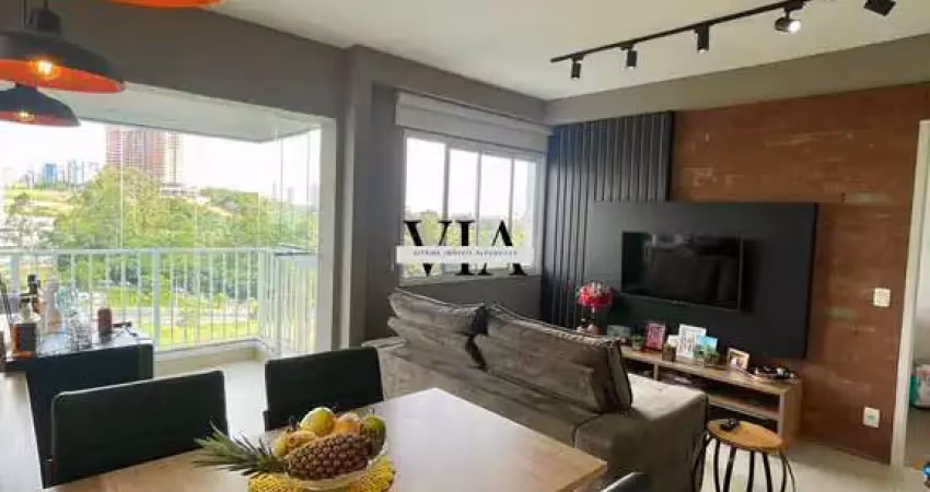 Lindo apartamento no condomínio acqua park alphaville - 53m²