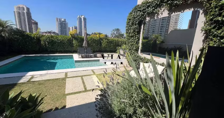 Casa mobiliada para locação no condomínio alpha plus