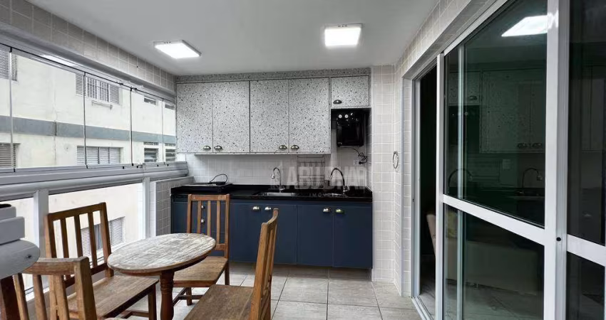 Apartamento com 2 dormitórios à venda, 84 m² por R$ 800.000,00 - Canto do Forte - Praia Grande/SP