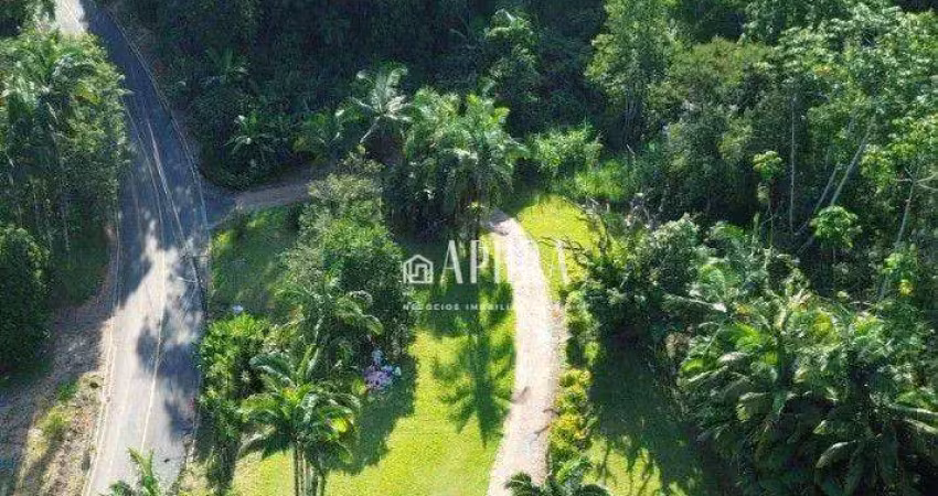 Chácara à venda, 3700 m² por r$ 580.000,00 - rio da luz - jaraguá do sul/sc