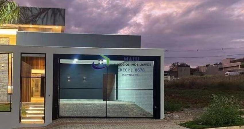 Casa em condomínio fechado com 3 quartos à venda na Estrada dos Pioneiros, Jardim Morumbi, Londrina