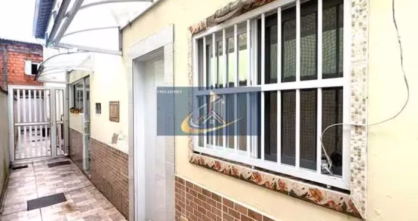 Casa em condomínio fechado com 2 quartos à venda no Jardim Samambaia, Praia Grande 