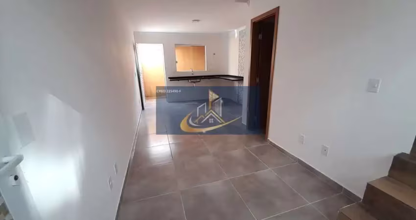 Casa em condomínio fechado com 2 quartos à venda na Vila Caiçara, Praia Grande 