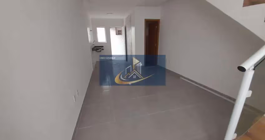 Casa em condomínio fechado com 2 quartos à venda no Nova Mirim, Praia Grande 