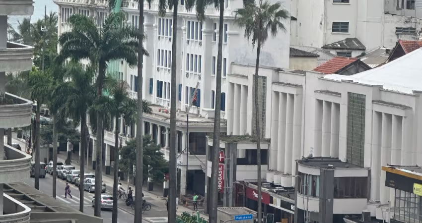 APARTAMENTO NO GONZAGA - SANTOS | 111 m2  | VISTA MAR 