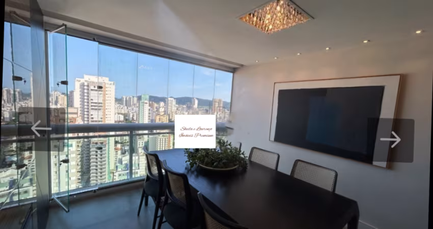APARTAMENTO À VENDA, ALTO PADRÃO, VISTA PARA O MAR, SEMI MOBILIADO - BAIRRO: APARECIDA EM SANTOS/SP