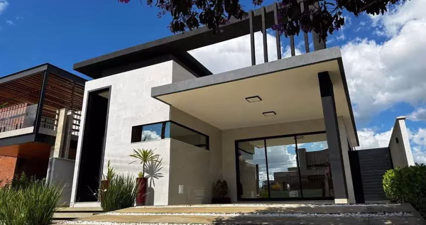 Linda casa alto padrão com 3 suítes  e planejados no terras alphaville ii - vitória da conquista/ba