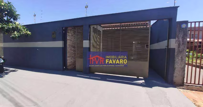 Casa com 2 dormitórios à venda, 100 m² por r$ 320.000,00 - jardim maria celina - londrina/pr