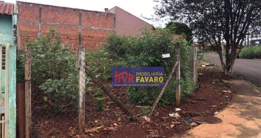 Terreno à venda, 227 m² por r$ 125.000,00 - jardim itapoá - londrina/pr