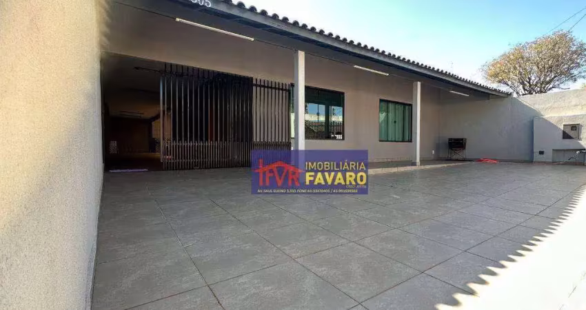 Casa com 3 dormitórios à venda, 149 m² por r$ 600.000,00 - alpes - londrina/pr