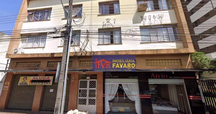 Apartamento com 1 dormitório à venda por r$ 160.000 - centro - londrina/pr