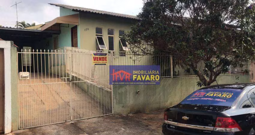 Casa com 3 dormitórios à venda, 110 m² por r$ 250.000,00 - vila a b vicentini - londrina/pr