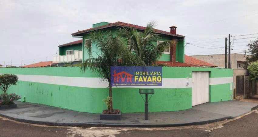 Casa com 4 dormitórios à venda, 330 m² por R$ 900.000,00 - Jardim das Palmeiras - Londrina/PR