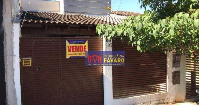 Casa geminada com 3 dormitórios à venda, 70 m² por r$ 220.000 - parque residencial porto serguro 2 - londrina/pr