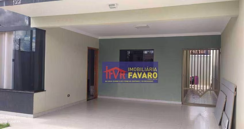 Casa recem construida, com 3 dormitórios, sendo um suite, à venda, 112 m² por R$ 480.000 - Jardim Planalto.