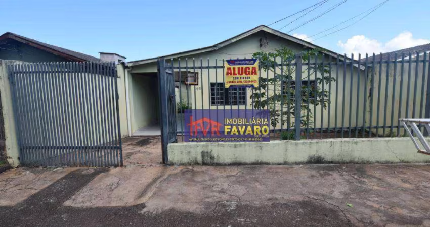 Casa com 3 dormitórios para alugar, 80 m² por R$ 1.350,00/mês - Conjunto Vivi Xavier - Londrina/PR