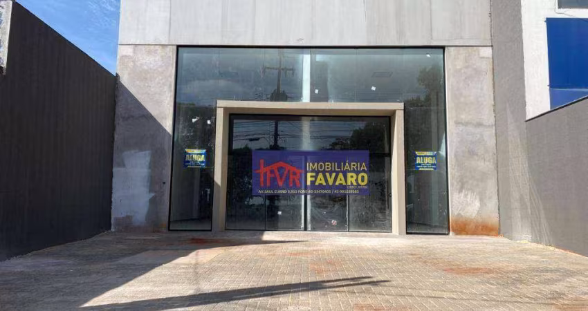 Meio Barracão com 88 m², mais 54 m2 de área externa,  por R$ 3.500/mês.