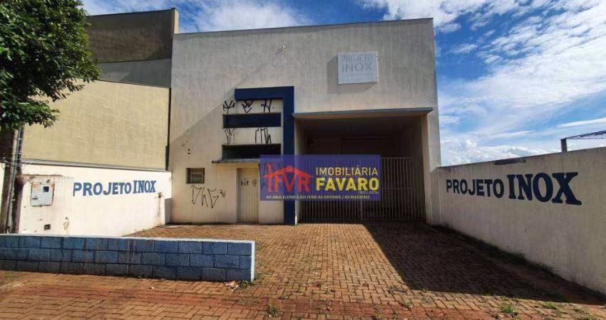 Barracão à venda, 175 m² por R$ 480.000,00 - Conjunto Café - Londrina/PR
