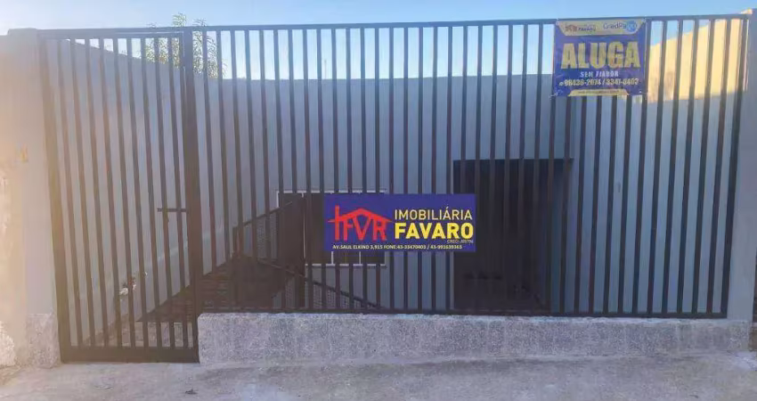 Casa com 1 dormitório para alugar, 65 m² por r$ 1.000,00/mês - conjunto habitacional milton gavetti - londrina/pr