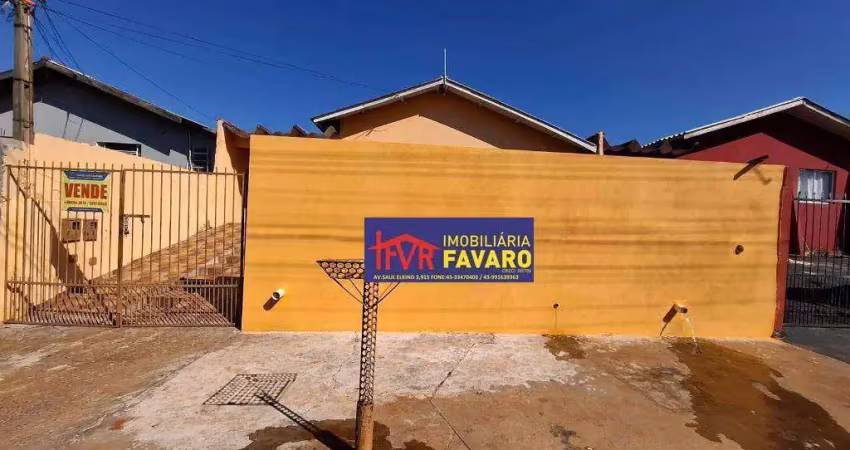 Casa com 2 dormitórios à venda, 130 m² por r$ 180.000,00 - newton guimarães - londrina/pr