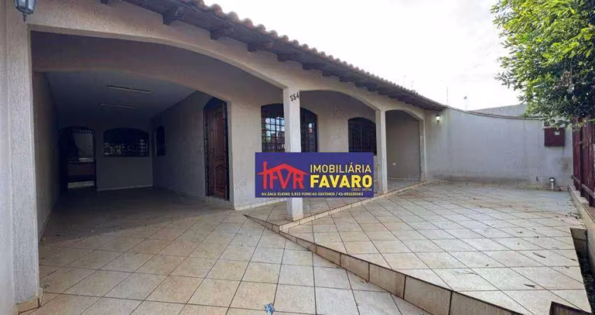 Casa com 3 dormitórios à venda por r$ 500.000,00 - conjunto habitacional violim - londrina/pr