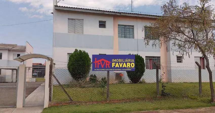 Apartamento térreo residencial cancun iv. dois quartos, sendo um com armário planejado, sala, cozinha planejada, área de serviço e garagem. r$ 140mil.