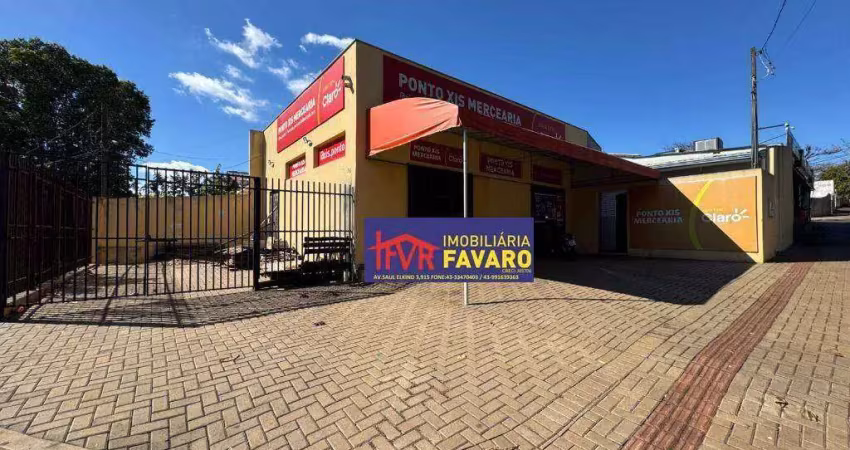 Barracão com aproximadamente 100m2, mais dependencia contendo quarto, sala, cozinha, área de serviço e wc social. r$ 800mil