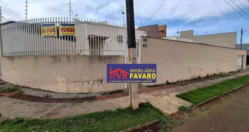Casa com 2 dormitórios, 65 m² - venda por r$ 230.000,00 ou aluguel por r$ 1.100,00/mês - conjunto café - londrina/pr