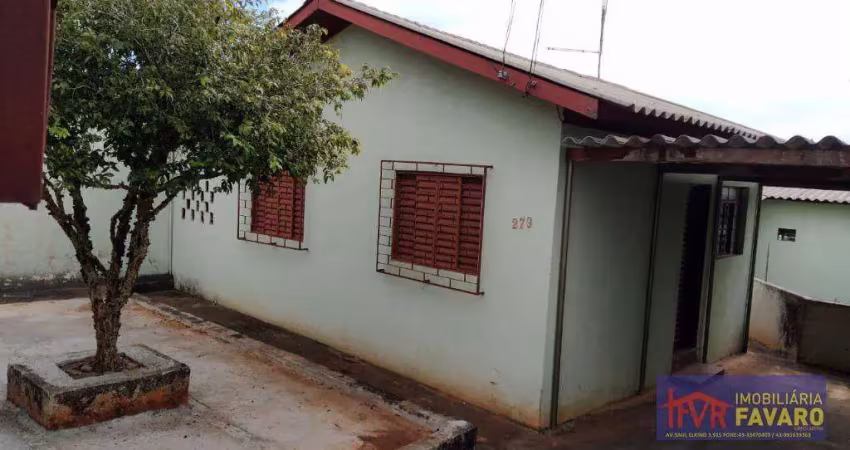 Casa com 2 dormitórios para alugar por r$ 700,00/mês - conjunto vivi xavier - londrina/pr