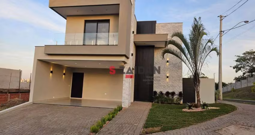 Casa com 3 dormitórios à venda, 240 m² por r$ 2.230.000 - condominio residencial damha - piracicaba/sp