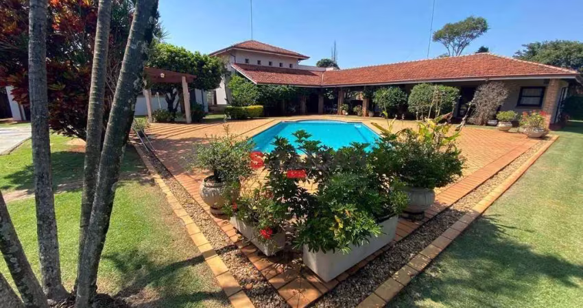 Chácara com 5 dormitórios à venda, 3106 m² por r$ 2.820.000,00 - santa rita - piracicaba/sp
