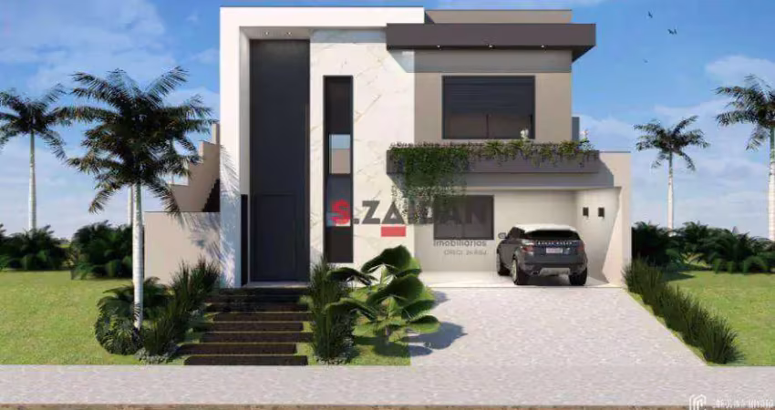 Casa com 3 dormitórios à venda, 228 m² por r$ 2.150.000,00 - loteamento residencial e comercial villa d'aquila - piracicaba/sp